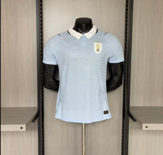 Player version 2026 Uruguay Home Jersey - [Slim Fit]
