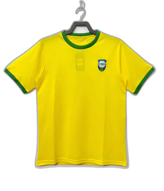 Brazil 1970 I Home Jersey - Retro Version