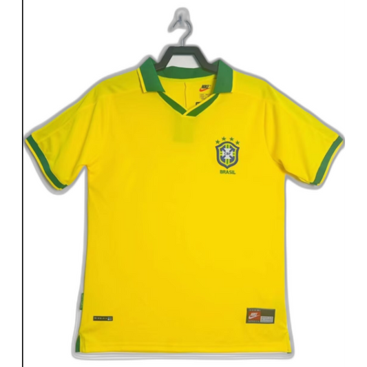 Brazil 1997 I Home Jersey - Retro Version